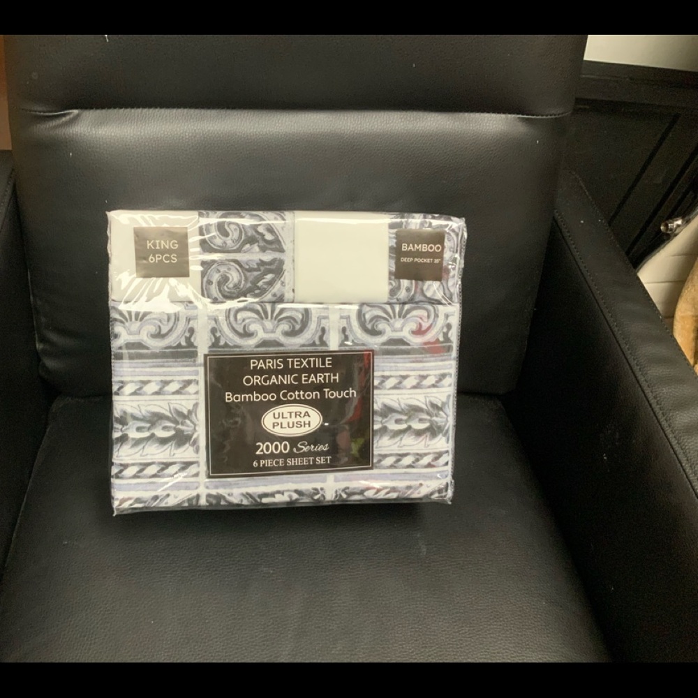6 piece king sheet set